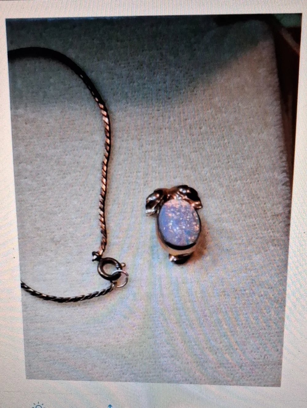 Vintage VAN DELL Necklace And Earring Set